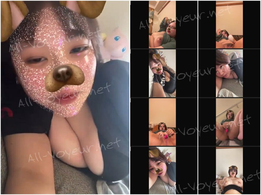 【1時間37分38秒】エロイプで調教した巨乳JDのオナニー