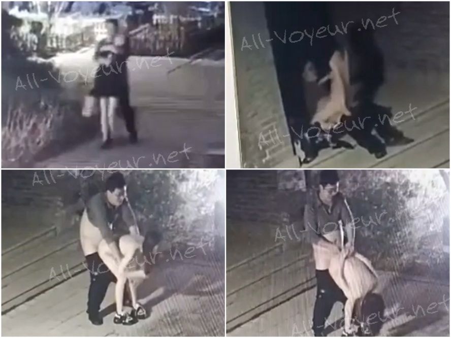 【抖音热瓜】❤️饥渴情侣在兰州老街野战被监控拍到女的身材很好