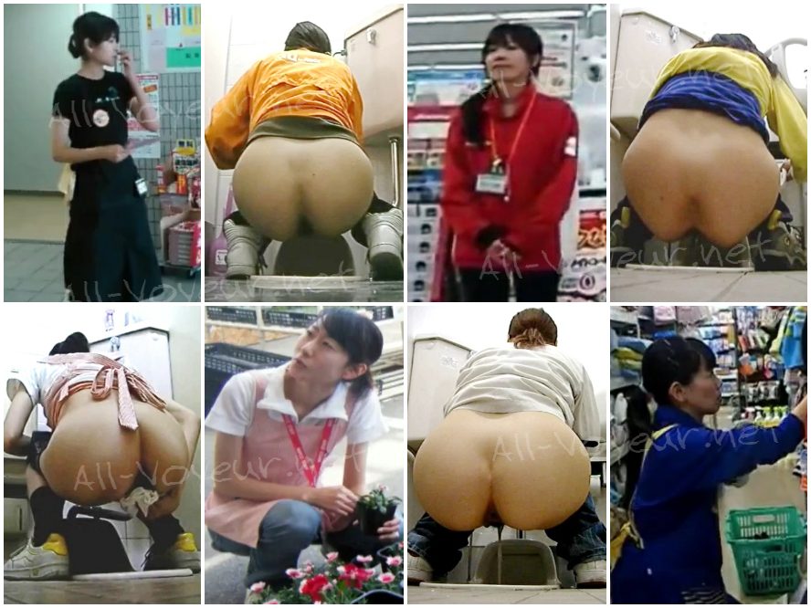 無修正 デパ-トトイレ2カメ盗撮外撮り有