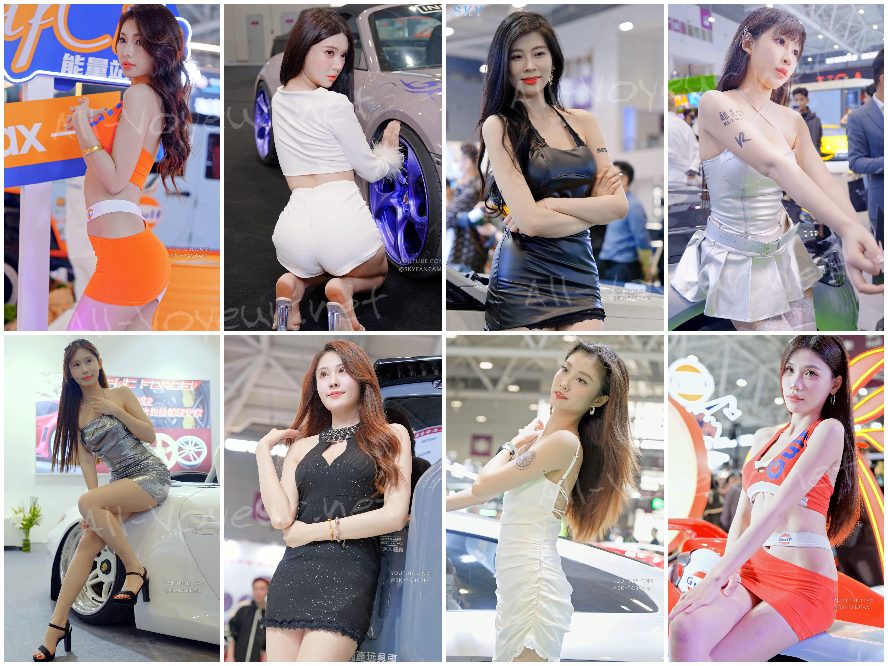 ネットの人気モデルたちのストッキング姿の長い脚の比較