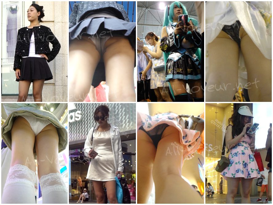 ワルツ2023 ストリートシュートCD完全版コレクション❤️ 様々な美女の下着、太もも、お尻のクローズアップショット