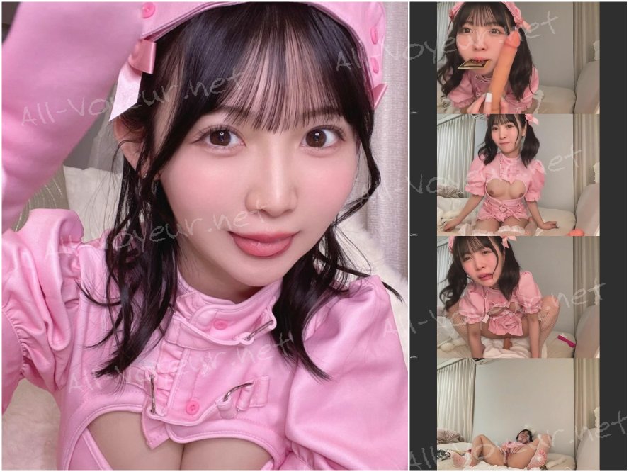 【アナルとおまん子で気持ちよくなっちゃう変態ですぅ】愛嬌抜群のアイドル顔がニコニコしながらオナニー【24時間限定】