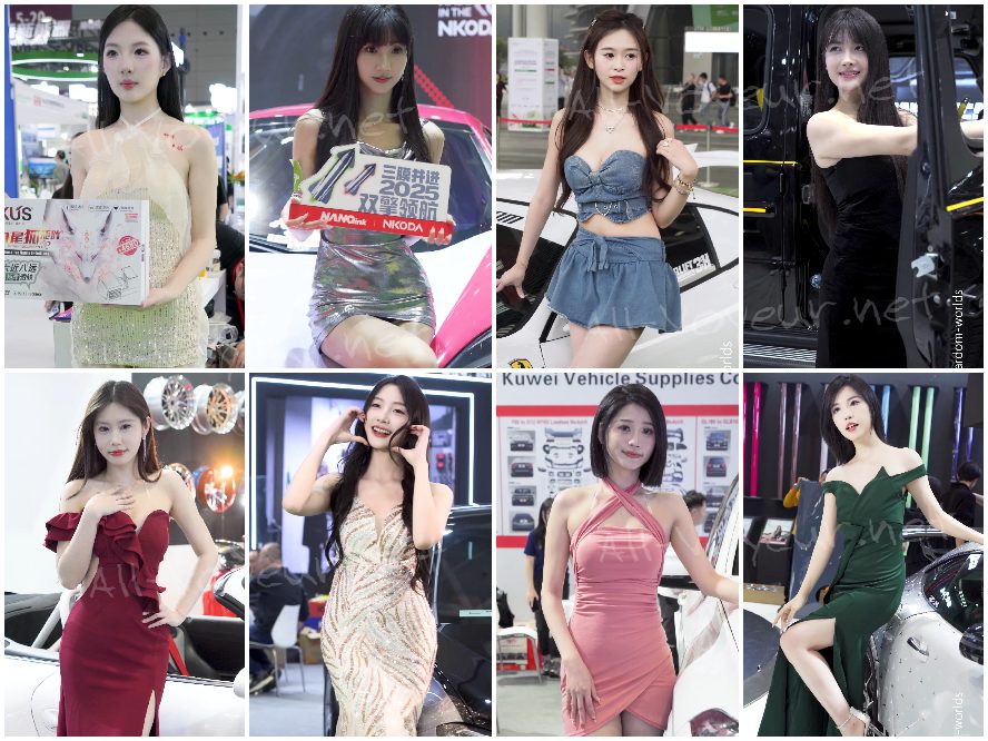 ネットの人気モデルたちのストッキング姿の長い脚の比較