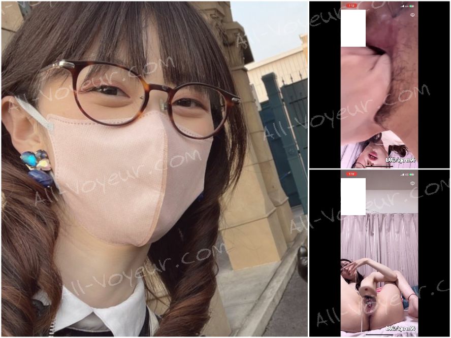 普段は看護師として働くド変態ちゃん。仕事の合間にビデオ通話で相互オナニー