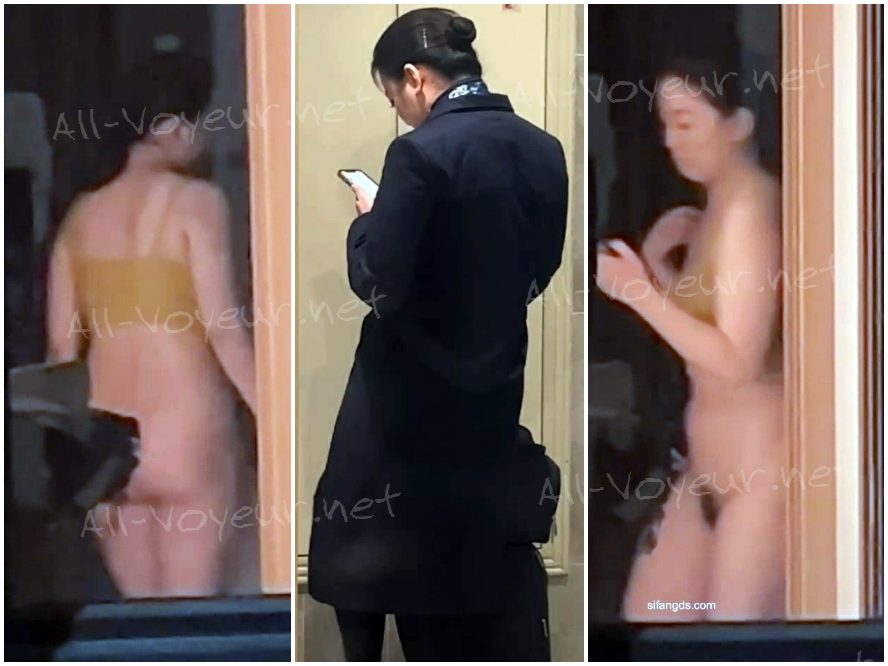 複数の客室乗務員が寮内で毎日シャワーを浴びたり着替えたりする様子が窓の外から密かに撮影された。(82V)