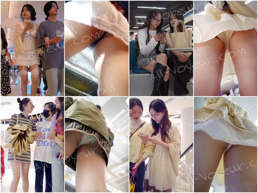 大神假期商圈尾随偷拍各路性感美女群底风光❤️包臀裙美女和朋友去酒吧警惕性很强没想到居然没穿内裤