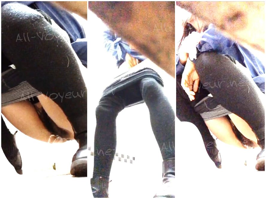 店内で露出 ち○見せ6 CFNM