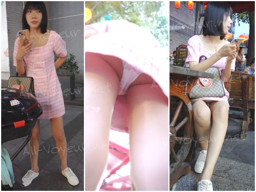 透け感のあるハイヒールのレースの天使のドレスを着た美しい女性。花柄のレースに内蔵されたライトが彼女のお尻を照らしています。