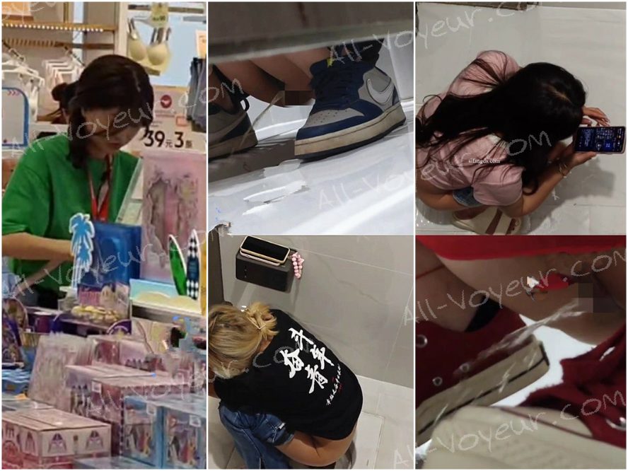 ❤️新たに流出した[トイレカメラ]❤️ トイレ内で排便や