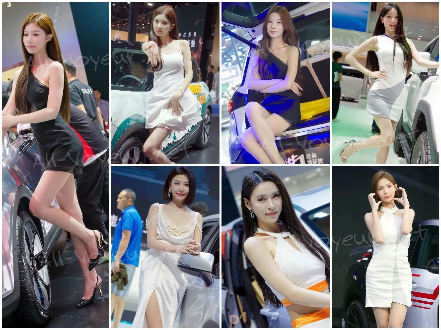 さまざまなトップクラスの高価値インターネットセレブモデルの長い脚の比較（120V）