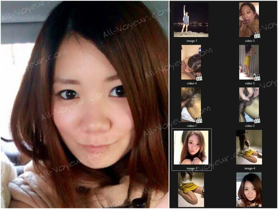 【無】 剛毛ビッチ 大きく口を開けて笛