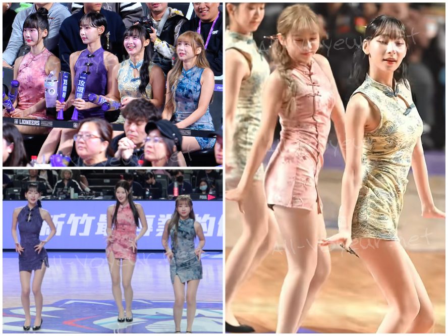 チアリーディングミューズガールズ[チョン・ヒジョン] チャイナドレス衣装に注目映像集