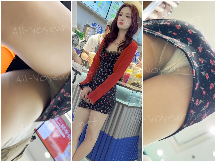 翌日、またしても美しい女性に出会った。彼女は露出度の高いストッキングとランジェリーを身につけていた。彼女は昨夜のことで頭がいっぱいのようだった。