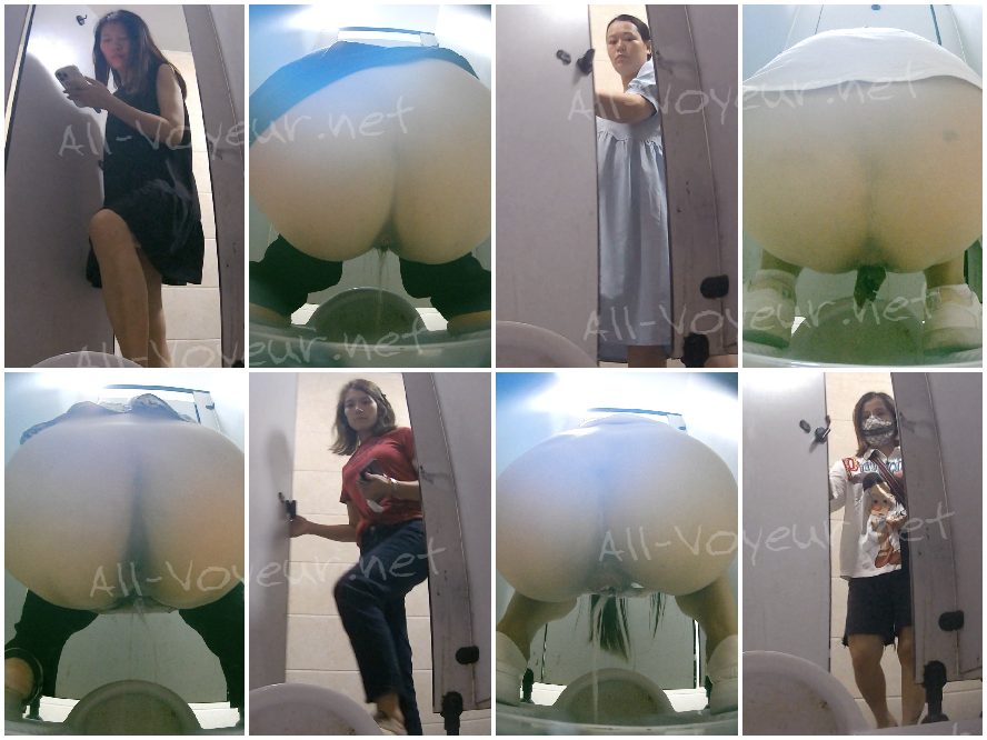 編み物工場シリーズの最新トイレ写真10セットが大集合❤透かしなしのオリジナルファイルで価値大です。