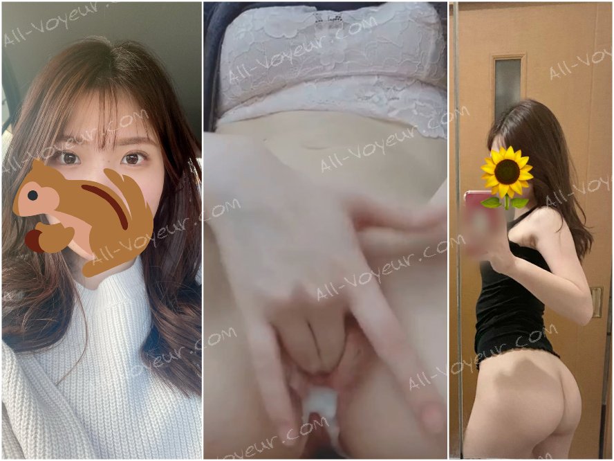 ロングヘアー美女のお汁垂れ流しオナニー