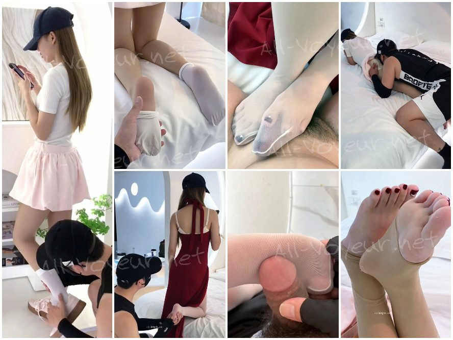 美女の足フェチ写真【東坡氏原画】敏感体質の2年生女子が様々なテクニックで犯される足フェチ・後背位編【某サイトより自画撮り完全版】268V