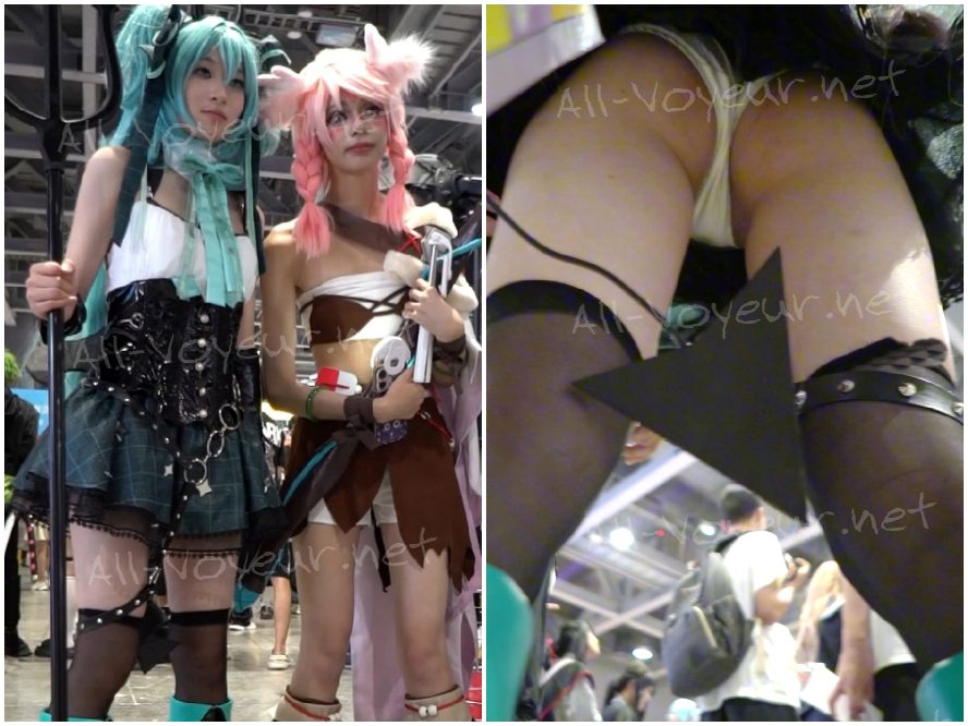 ワルツ2024シリーズ - パート3：ピンクの髪と白いドレス