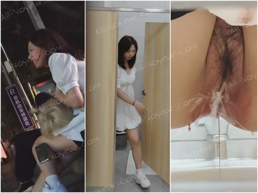トイレ撮影の達人が、横店影視城で恋人の前でトイレを使う女優を密かに撮影した。❤️