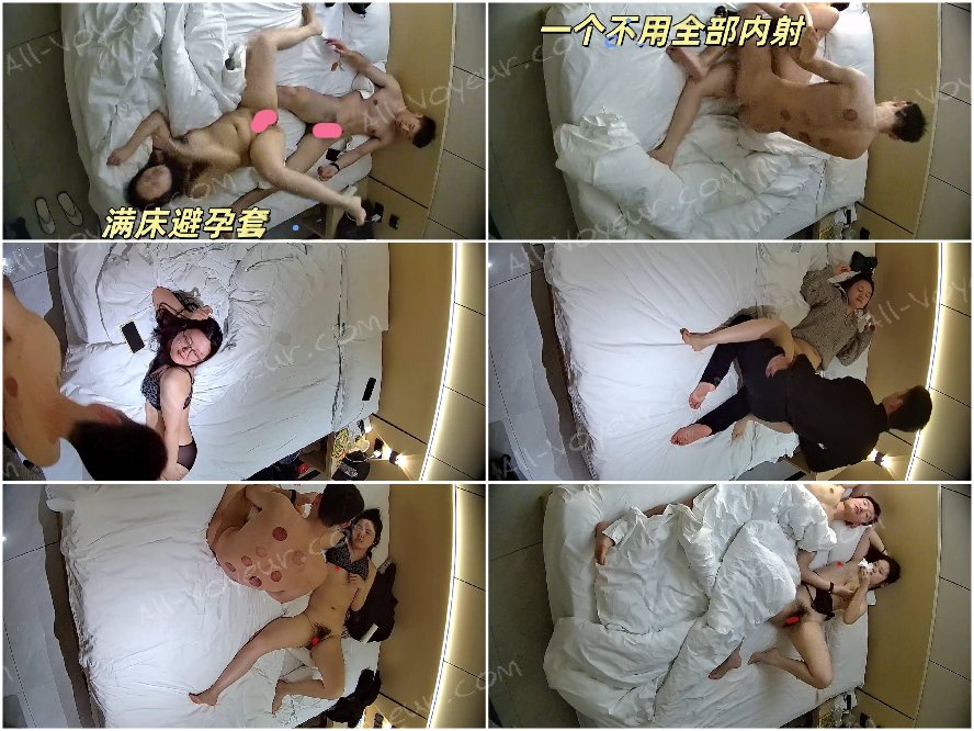 3-1流出酒店偷拍❤️时尚气质眼镜妹被精壮渣男内射，明明有很多套却不用次次打桩要内射