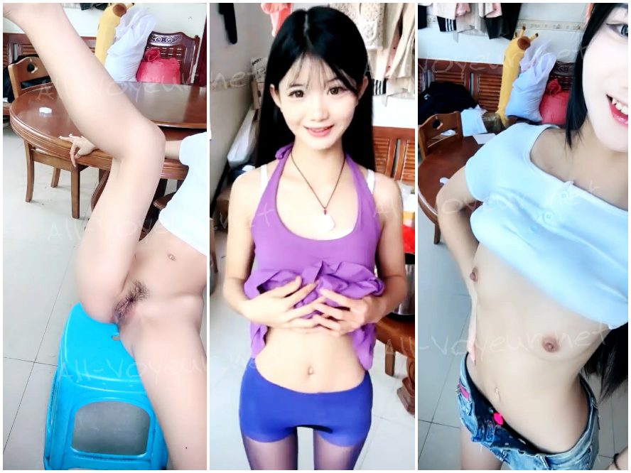 【Dewy Babe】田舎のキュート娘!巨根でテカテカなオヤジ — 潮吹き寸前まで生挿入 — 中出し