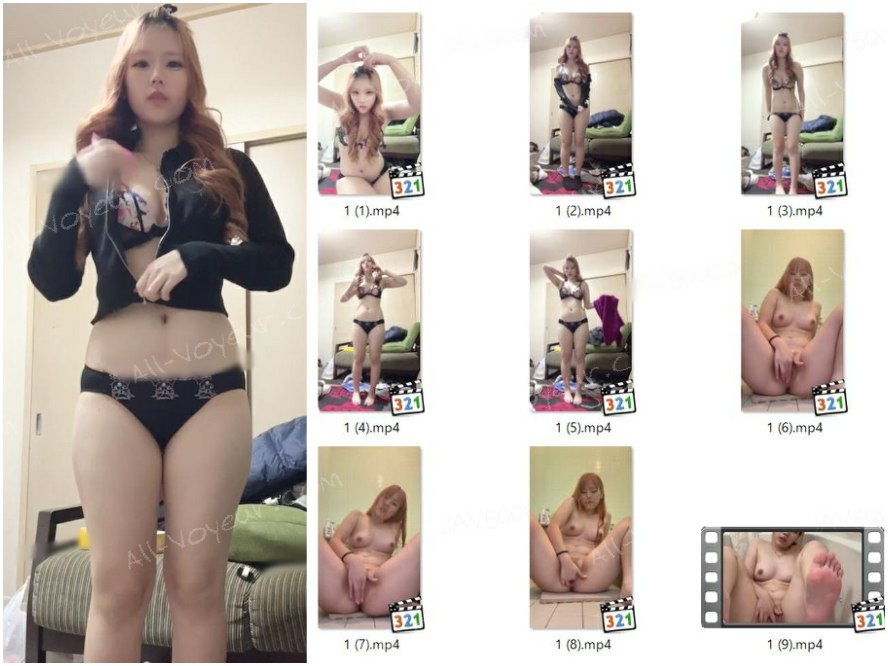 可愛いちょいムチギャルのHなオナニー【ZIP】