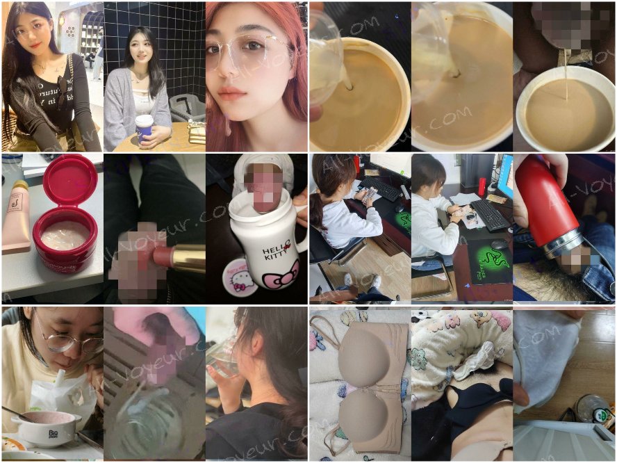 【スパイスを加える】彼らは少女たちの飲み物に精液と尿を加え、それを飲む様子を観察した。
