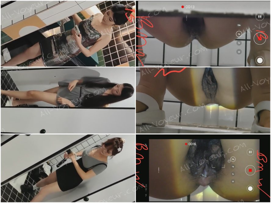 トイレ撮影の達人「BMWブラザー」の新たな写真が流出した。彼は、ライブ配信者のいる場所にある人気の女性用トイレで、複数の魅力的な女性ライブ配信者が用を足している様子をフラッシュを使って密かに撮影していた。