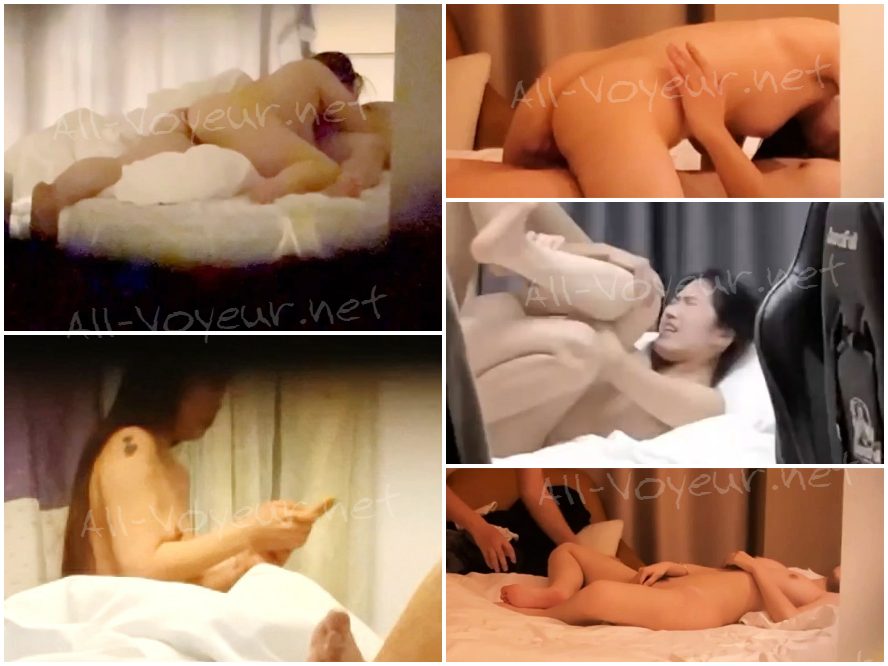 覗き見・盗撮 ✅ ドア越しの盗撮：eスポーツホテルで激しいセックスに耽る大学生たち (5) ✅