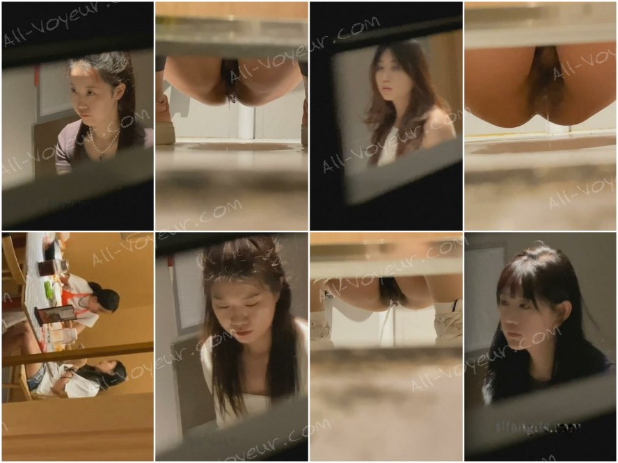 新流出❤️厕拍大神手持闯拍商场餐厅女厕偷拍女食客尿尿明星颜值珠片鞋美女