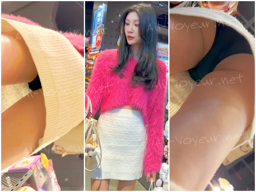 【KFC】完璧なスタイルを誇る絶世の美女――ボディコンスカートと黒のランジェリーを纏い、通りゆく誰もが思わず二度見してしまうほどの圧倒的な美しさ