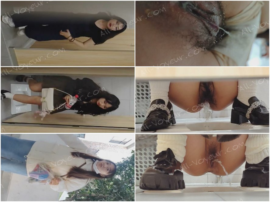 新たに流出 ❤️ 横店影視城のトイレで撮影された貴重な写真（撮影者は逮捕済み）❤️ 映画スタジオの路傍トイレに女の子をナンパし、トイレットペーパーを借りるために歩いているところを撮影。