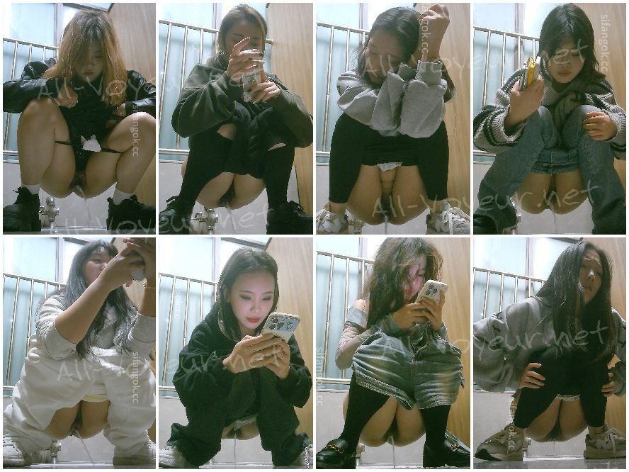 高級オフィスビルでトイレを利用する「女神たち」の隠し撮り