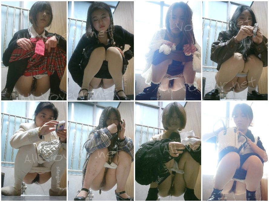 高級オフィスビルでトイレを利用する「女神たち」の隠し撮り