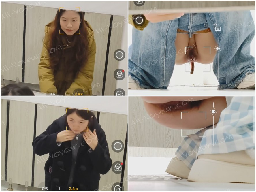4月に流出した最新動画❤️ 凄腕のカメラマンが女子大学のトイレに忍び込み、2人の可愛い女子学生が用を足しながら顔を隠す様子をこっそり撮影。高画質、透かしなしのオリジナル映像。