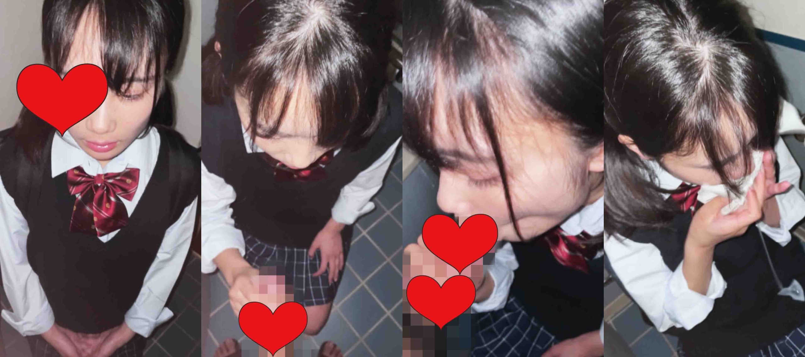 ＜妹＞都立久○西高校Tちゃんのトイレでフェラ抜き／清純J○の無防備5日間詰め合わせ①