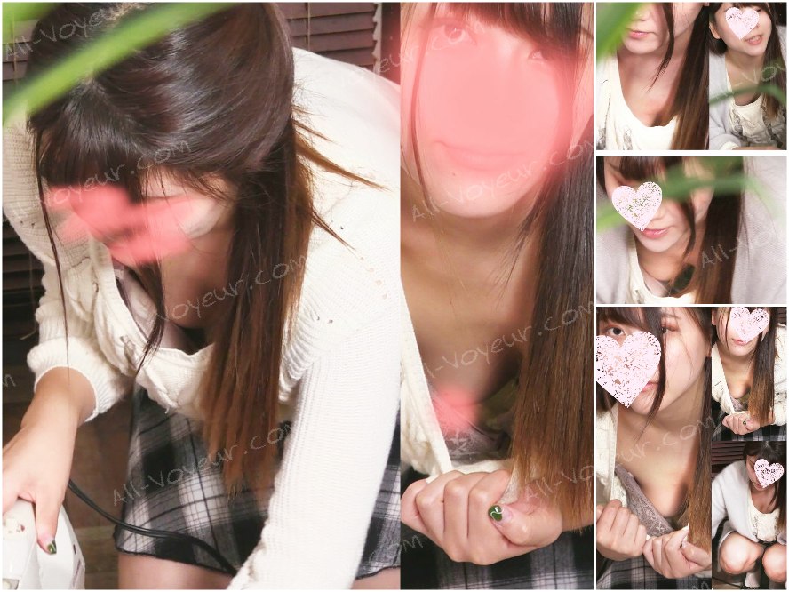 じっと見ていられるＳちゃんの魅惑の谷間