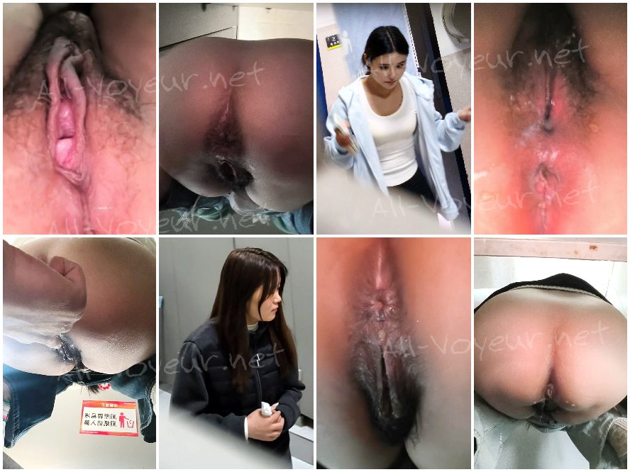 【便器下からの盗撮アングル】ご主人様による自撮り：無理やり広げられた、若く締まったマンコの接写映像――愛液の掻き出し、排便の盗撮、そして陰毛への愛撫