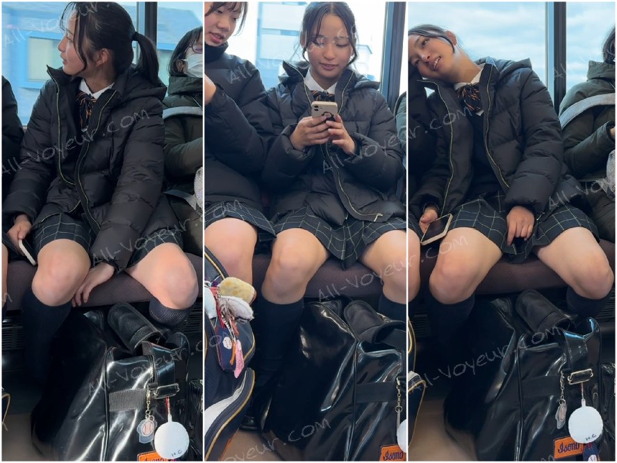 14分の長編！ミニスカからの張りのある美脚に勃起寸前！S級制服美女のエロ過ぎる対面ミニスカ生脚558