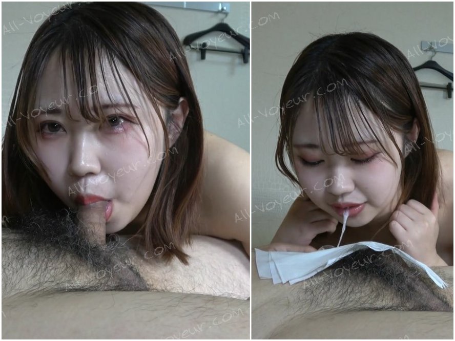 21歳ナルミちゃん、たっぷりフェラからの口内発射