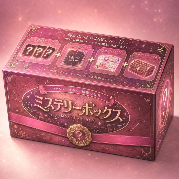 入手困難！ミステリーボックス　※期間限定