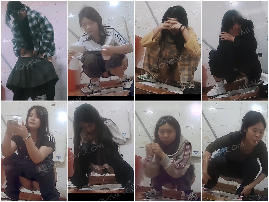 キャンパス全体に漂う「カップリング」の予感：制服にニーハイソックス姿の、あどけない後輩女子！