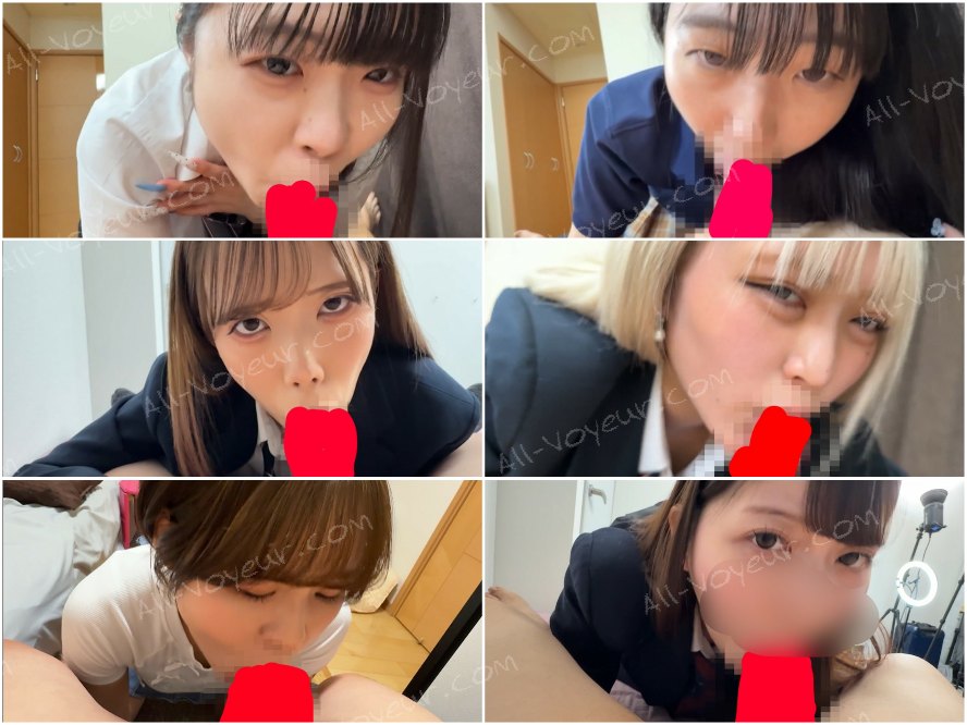 【再販】【じゅぽじゅぽフェラ11】10人トップレベルのフェラ！定点・主観両視点収録！圧巻の2時間半！