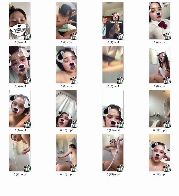 「ヤバい、ガチはずい（笑）」若い子のオナニーありシャワーありトークありの16本セット
