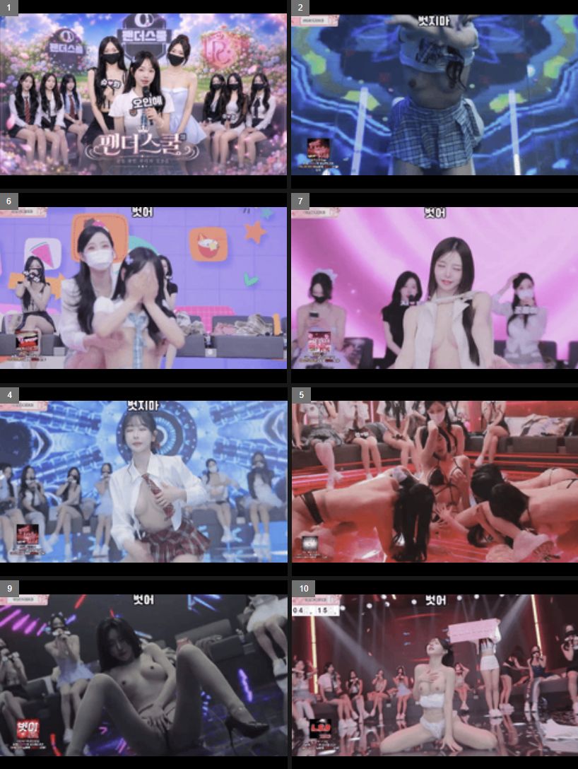大人数韓国美女のダンスショー ～トップレスで踊り狂う19禁ライブステージ～パート2 – HD高画質