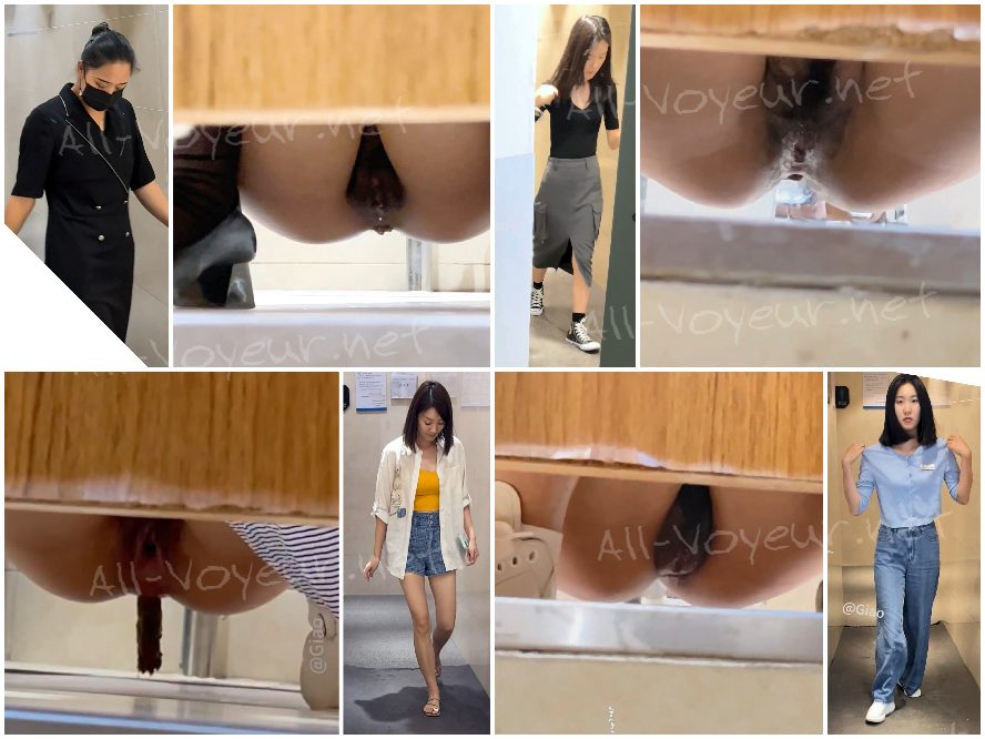 病院と高級オフィスビルでの無許可撮影。ホワイトカラーの会社員、若い女性、既婚女性など22人。[あるアパートからのオリジナルバージョン]