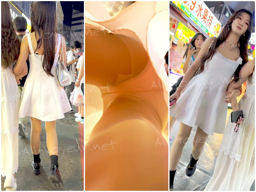 若い女性とその女友達がバーに行く準備をしている。彼女はボディコンスカート、白い下着、そしてCD（表裏両面）を身につけている。若い女性とその女友達がバーに行く準備をしている。彼女はボディコンスカート、白い下着、そしてCD（表裏両面）を身につけている。