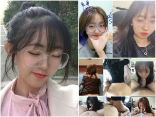 【原档泄密】❤️辽宁眼镜妹情侣反差淫荡至极身材也是相当火辣 屁股又圆又翘 被鸡巴深深的插入
