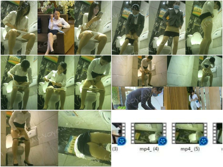 【极品厕拍】奢侈品商场全景女厕数位制服气质小姐姐❤️丝袜高跟擦逼尿尿看细节